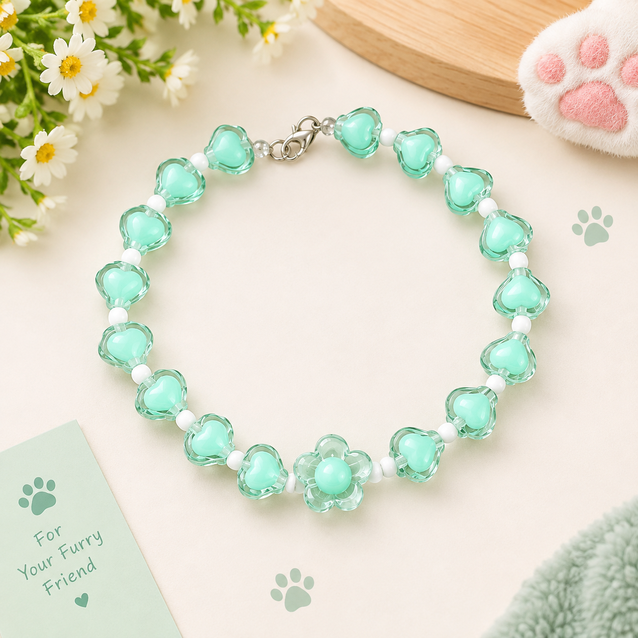 Cat Beads Necklace