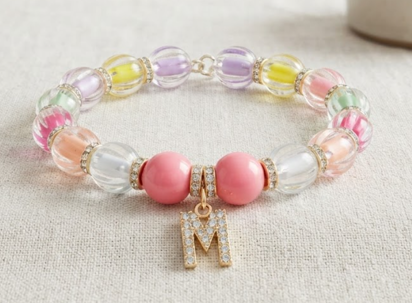 Cat Beads Necklace Subtle Colors
