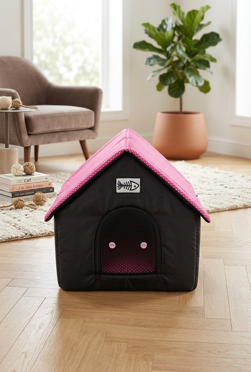 Comfy Zip Cat House