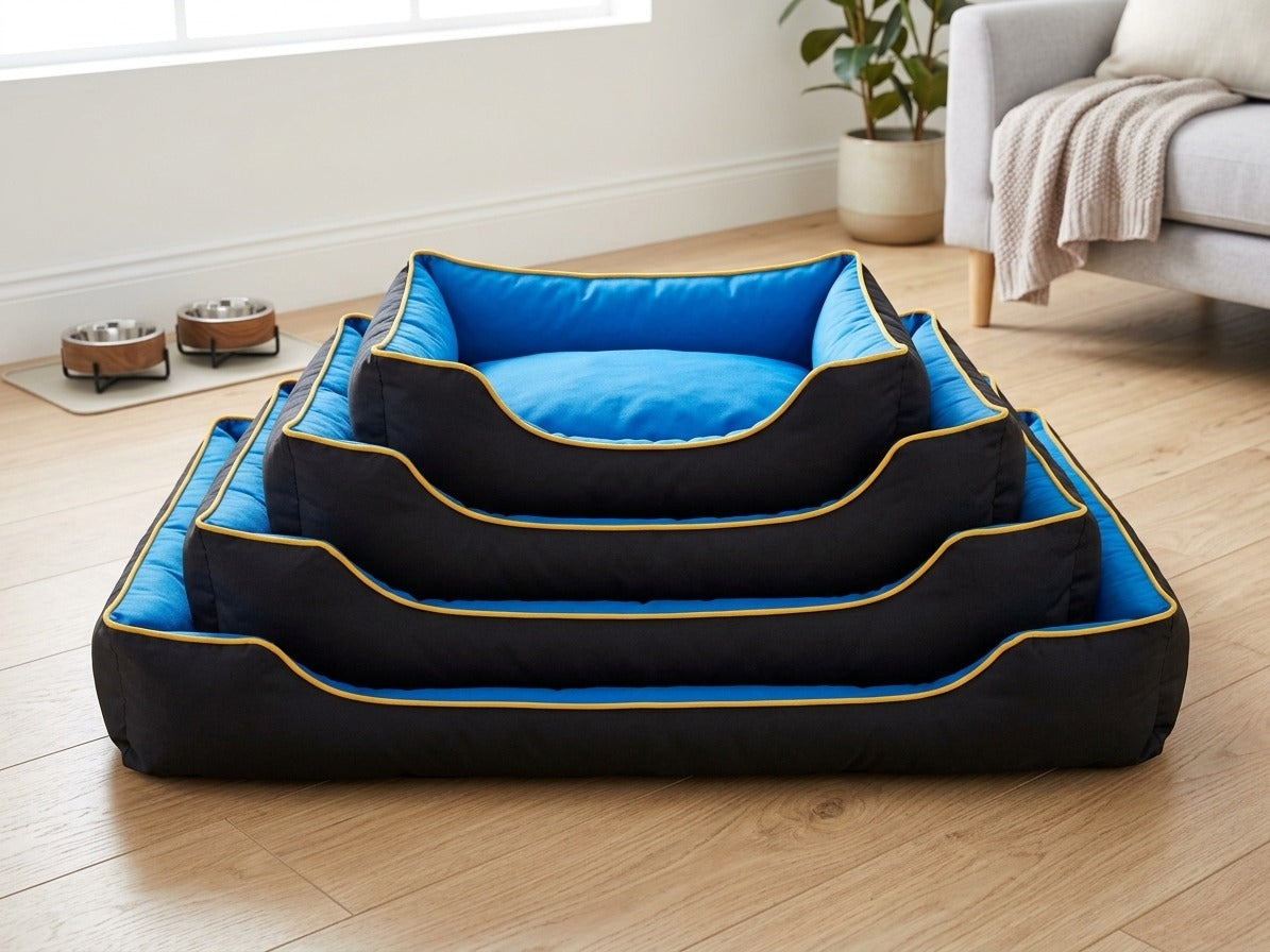 Flat Bed for Pets with Cushion