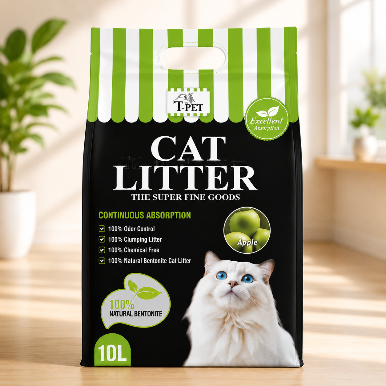 Imported T-Pet Bentonite Cat Litter