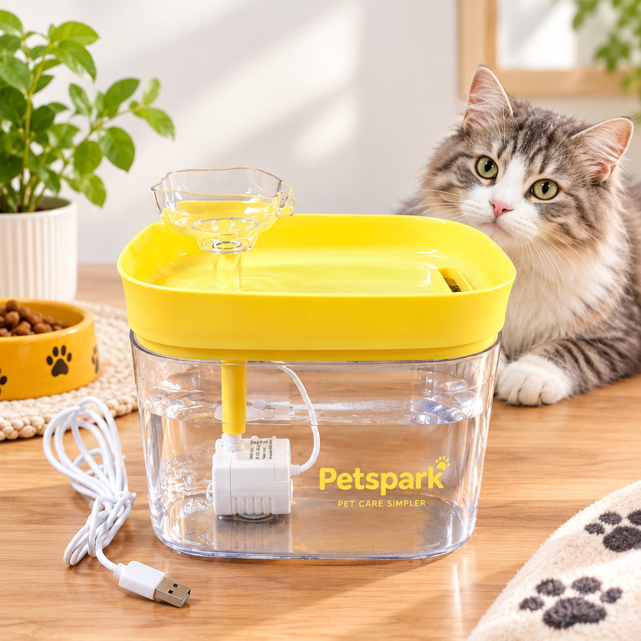 KittenFlow Automatic Water Fountain