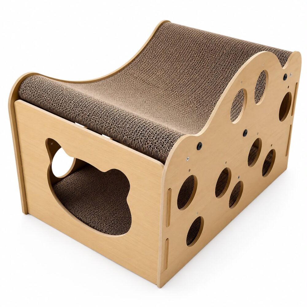 Cat Scratcher & Lounge Bed