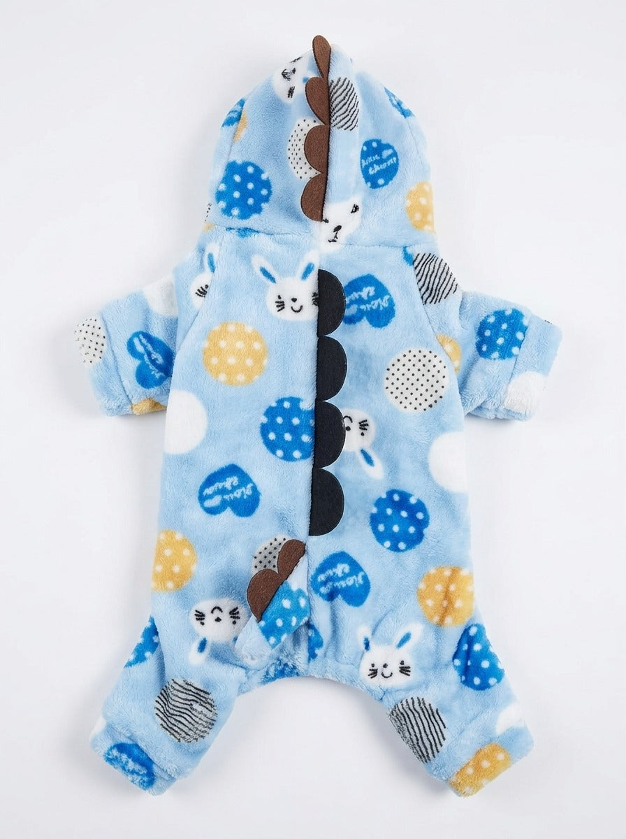 Dragon Clothes with Hood Printed