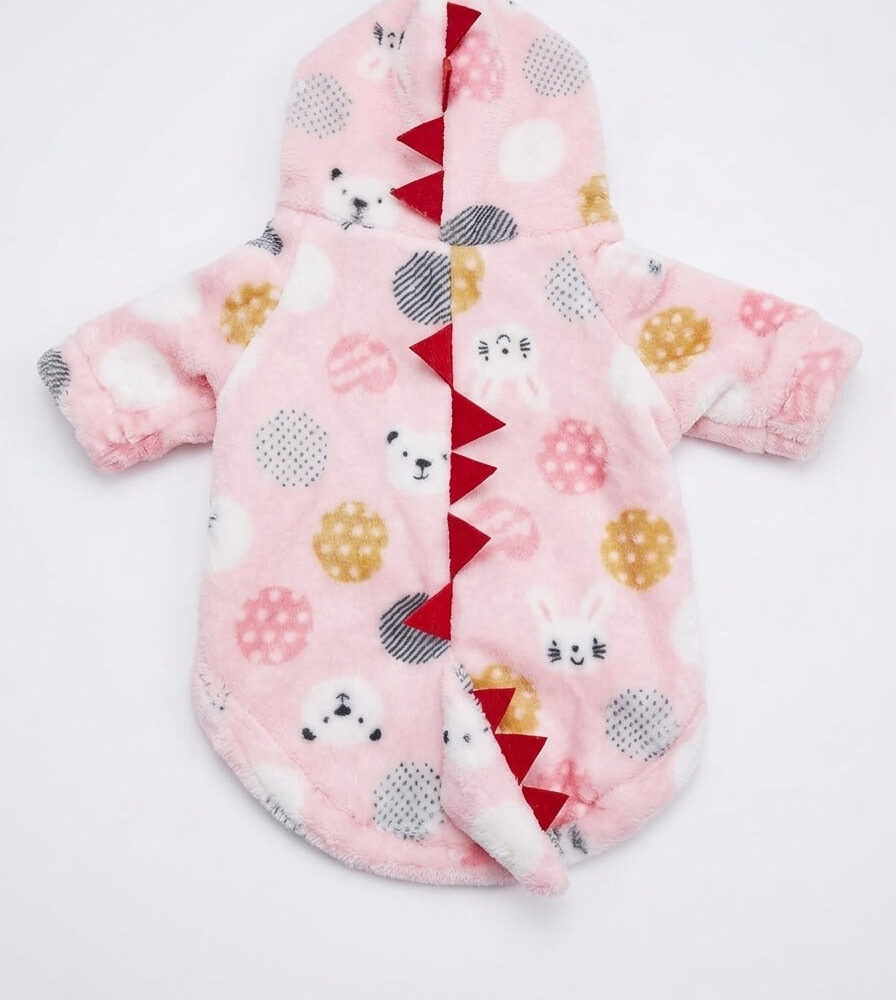 Dragon Clothes with Hood Printed