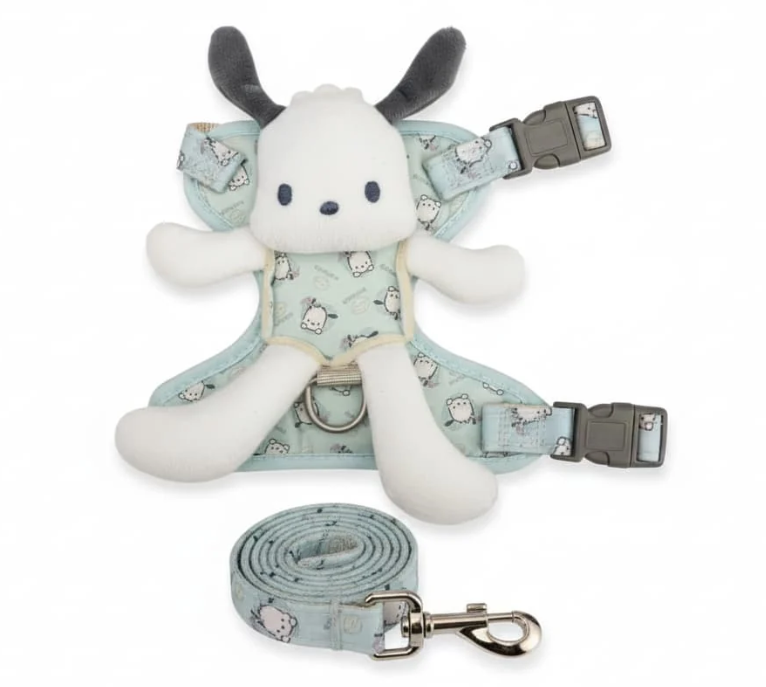 Plush Character Kitten Harness & Leash Set