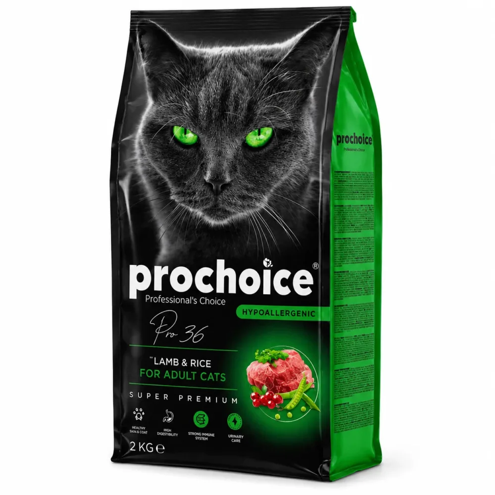 ProChoice Pro 36 Adult Cat Food Lamb & Rice - 2kg