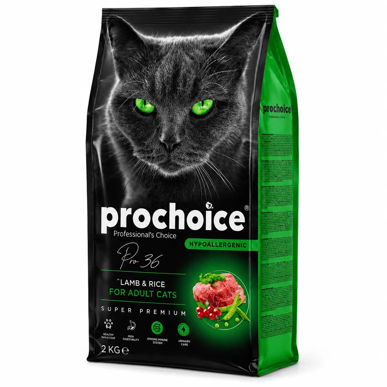 ProChoice Pro 36 Adult Cat Food Lamb & Rice - 2kg